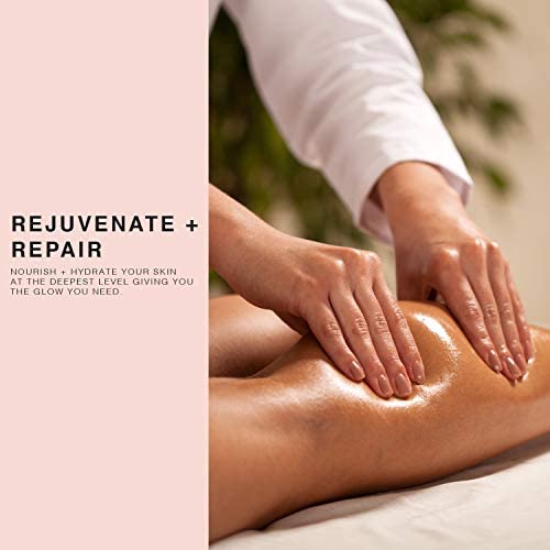 BEAUTE DE PROVENCE Peony Multi-Use Oil on hands for moisturizing