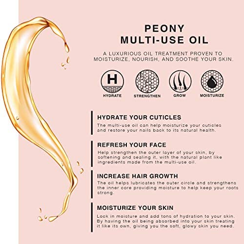 BEAUTE DE PROVENCE Peony Multi-Use Oil with natural ingredients