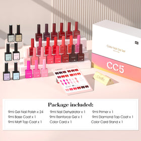 Beautifully packaged CANNI gel nail polish set