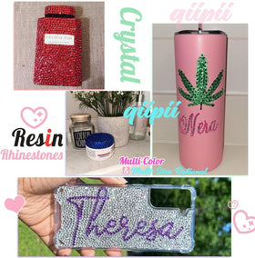 beautifully packaged qiipii rhinestones set
