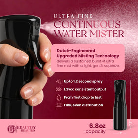 BeautifyBeauties Continuous Spray Bottle side view