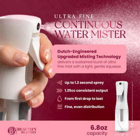 BeautifyBeauties Continuous Spray Bottle side view