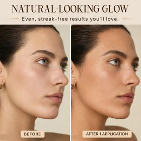 Beauty by Earth Face Tanner bottle side view