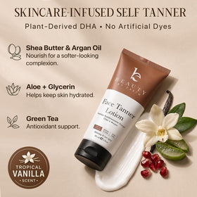 Beauty by Earth Face Tanner in a lifestyle setting