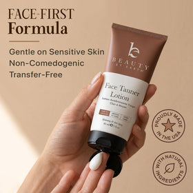 Beauty by Earth Face Tanner texture close-up