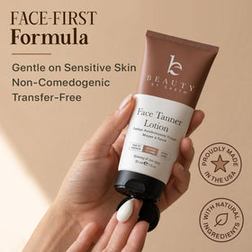 Beauty by Earth Face Tanner texture close-up