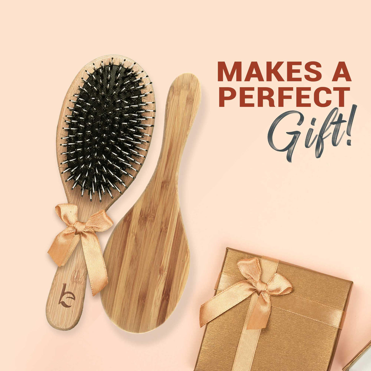 Beauty by Earth Hair Brush packaging