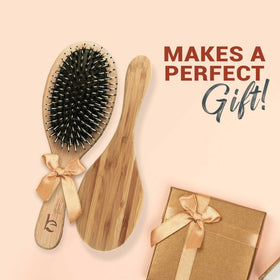 Beauty by Earth Hair Brush packaging