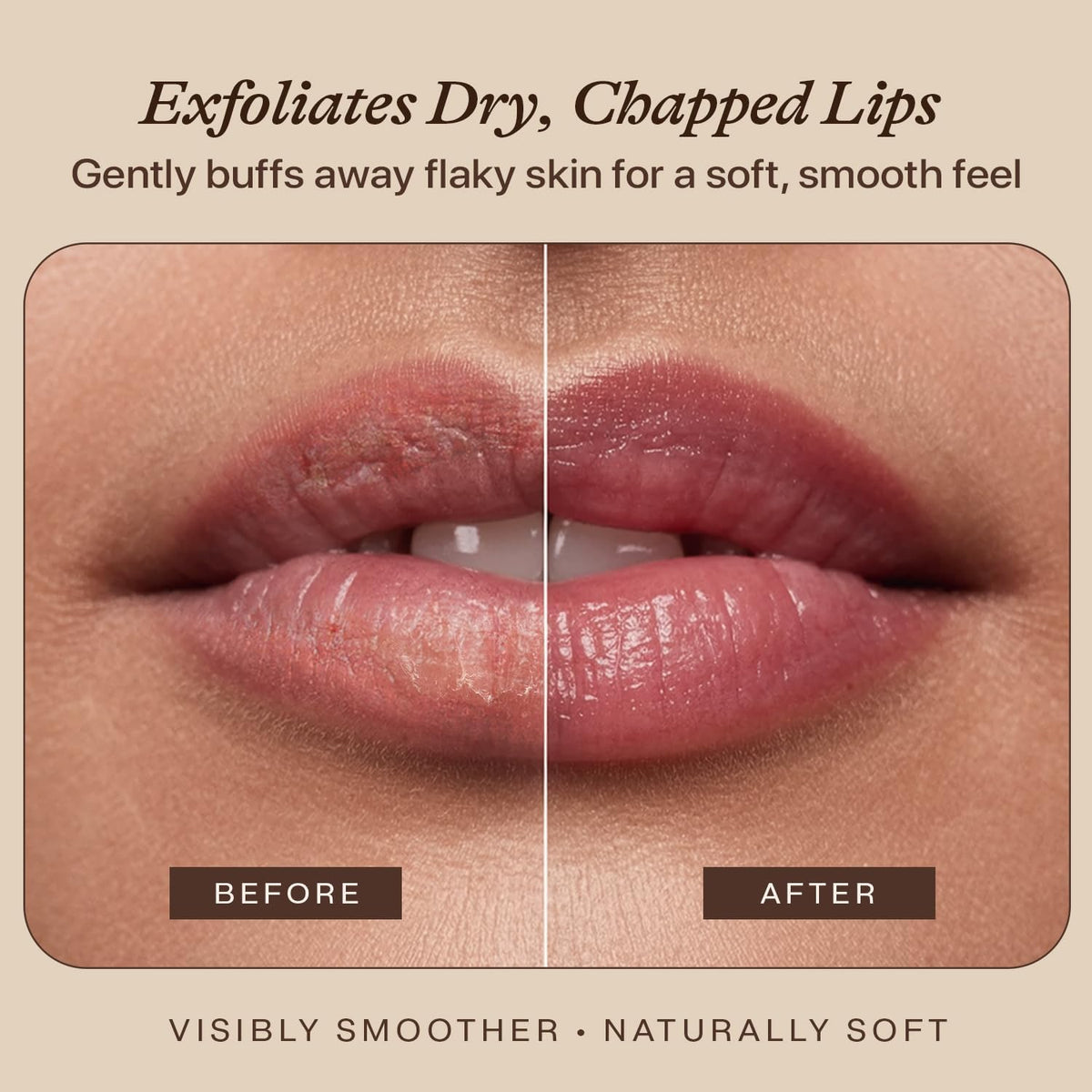 Beauty by Earth Organic Lip Scrub Mint packaging