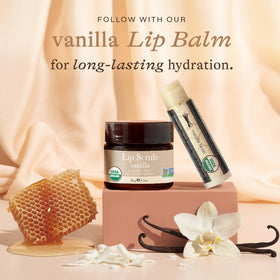 Beauty by Earth Organic Lip Scrub Vanilla lifestyle scene