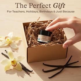 Beauty by Earth Organic Lip Scrub Vanilla with natural ingredients