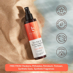 Beauty by Earth Sea Salt Spray 220g lifestyle scene