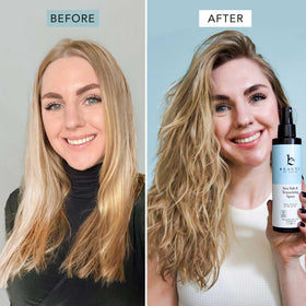 Beauty by Earth Sea Salt Spray 222g back view