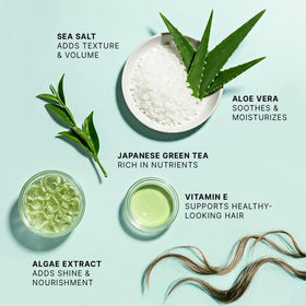 Beauty by Earth Sea Salt Spray 222g ingredients list