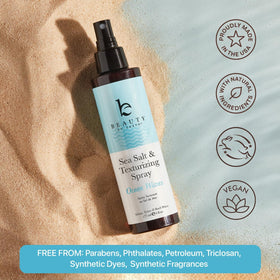 Beauty by Earth Sea Salt Spray 222g nozzle close-up