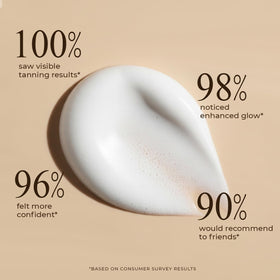 Beauty by Earth Self Tanner Mousse back view with usage instructions