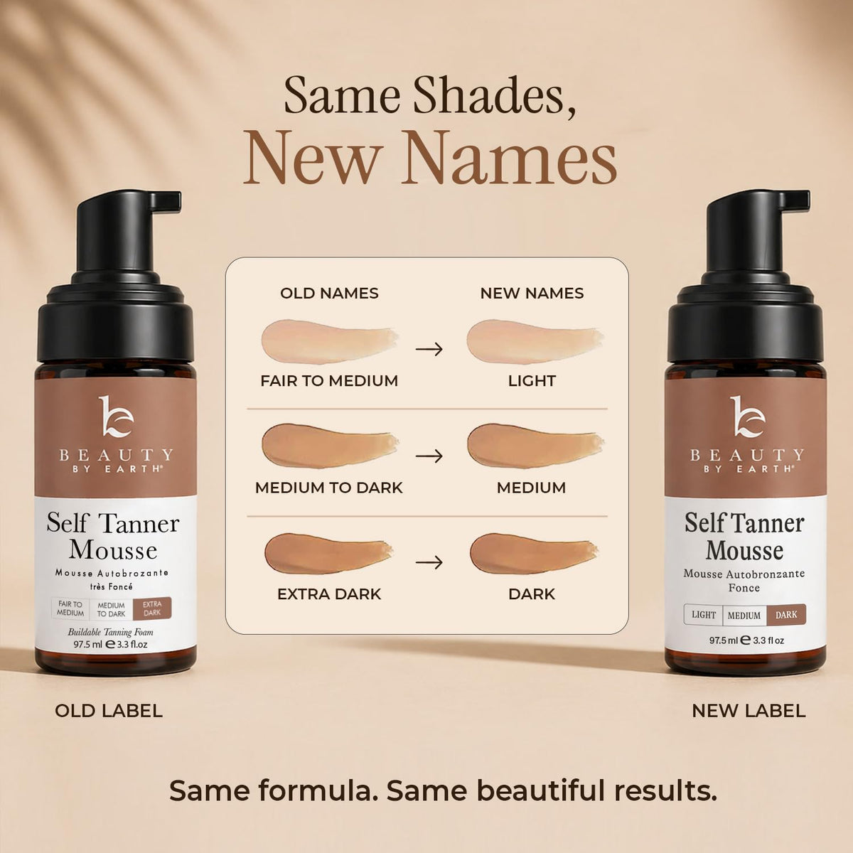 Beauty by Earth Self Tanner Mousse in a bathroom setting