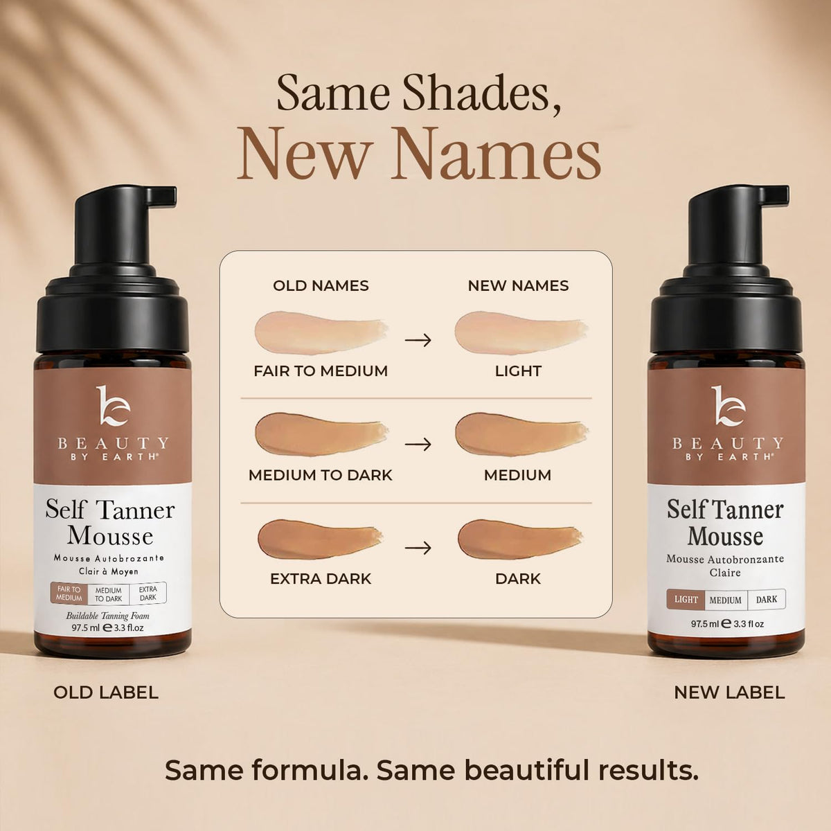 Beauty by Earth Self Tanner Mousse in use outdoors