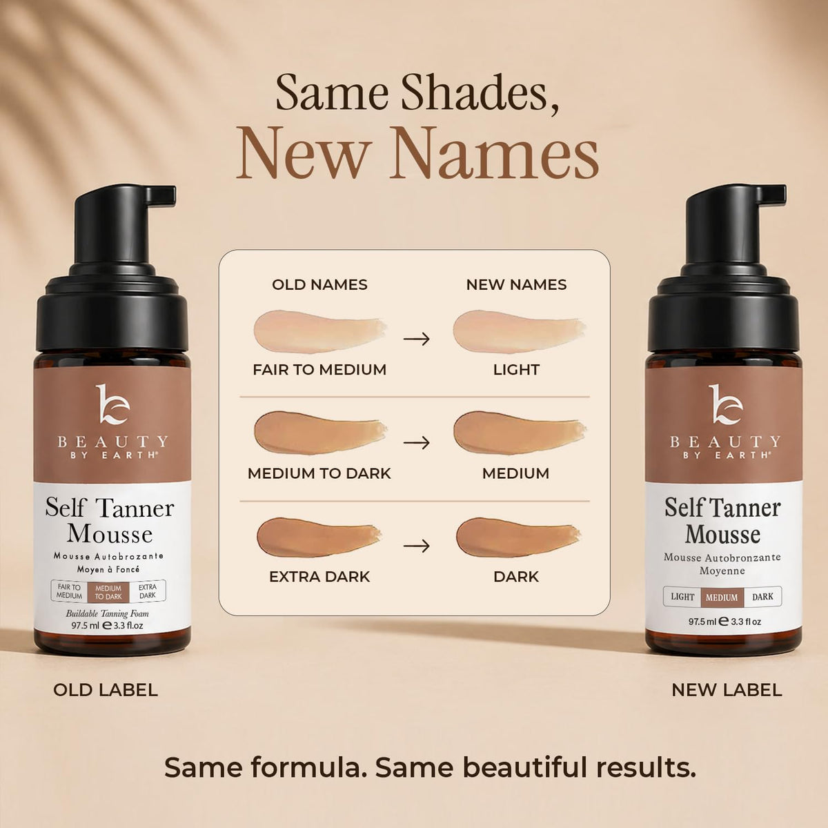 Beauty by Earth Self Tanner Mousse with natural ingredients