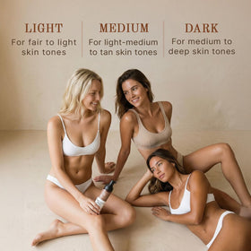 Beauty by Earth Self Tanner Tanning Mousse kit components