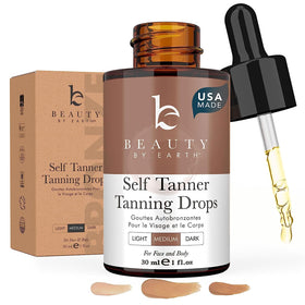 Beauty by Earth Self Tanning Drops 100g front view