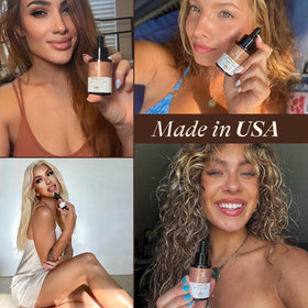 Beauty by Earth Self Tanning Drops lifestyle scene