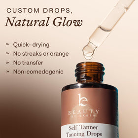 Beauty by Earth Self Tanning Drops with aloe vera and coconut water