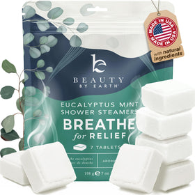 Beauty by Earth Shower Steamers Eucalyptus and Menthol front view