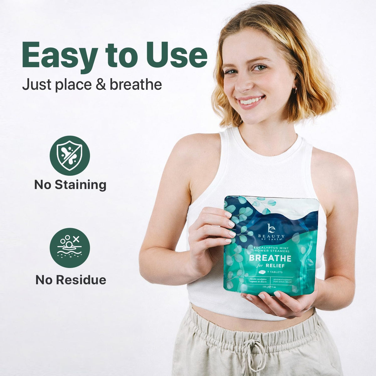 Beauty by Earth Shower Steamers with essential oils