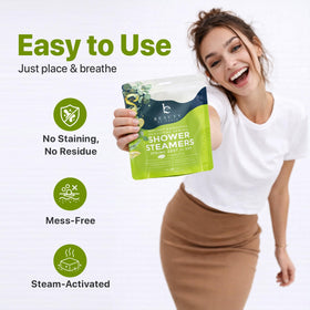 Beauty by Earth Shower Steamers with fresh citrus