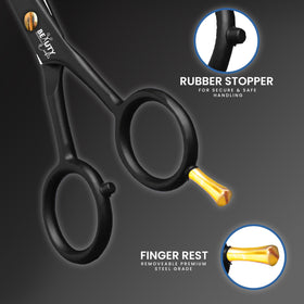 Beauty & Crafts Beard Mustache Scissors side view