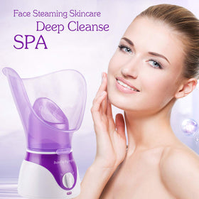 BeauTy Nymph Face Steamer side view showing power cord