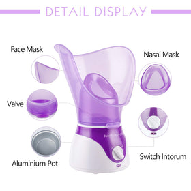 BeauTy Nymph Face Steamer with essential oils for aromatherapy