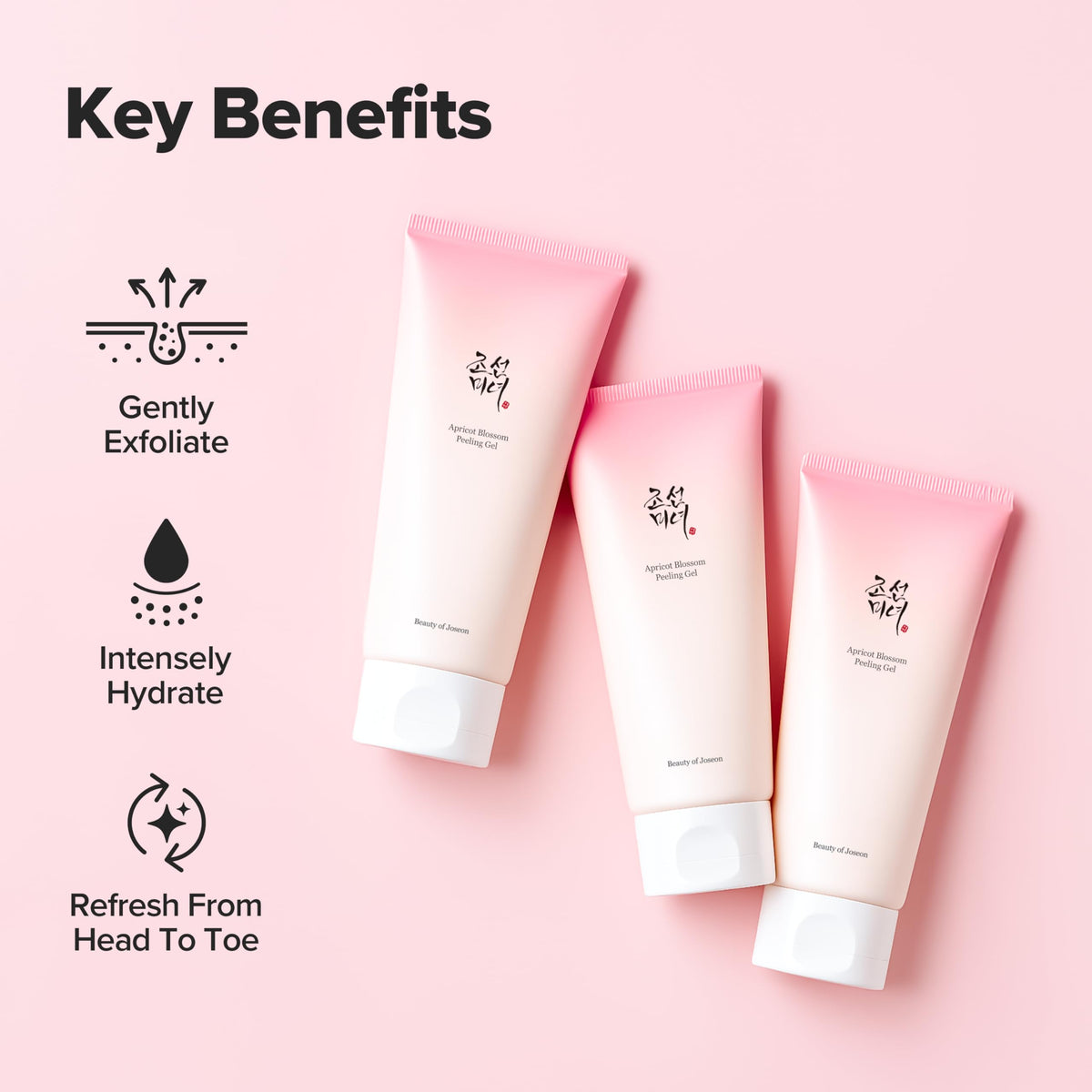Beauty of Joseon Apricot Blossom Peeling Gel with ingredients