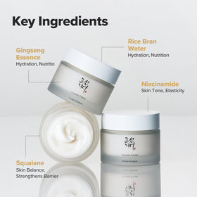 Beauty of Joseon Dynasty Cream with ingredients list