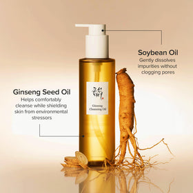 Beauty of Joseon Ginseng Cleansing Oil 210ml with ginseng ingredients