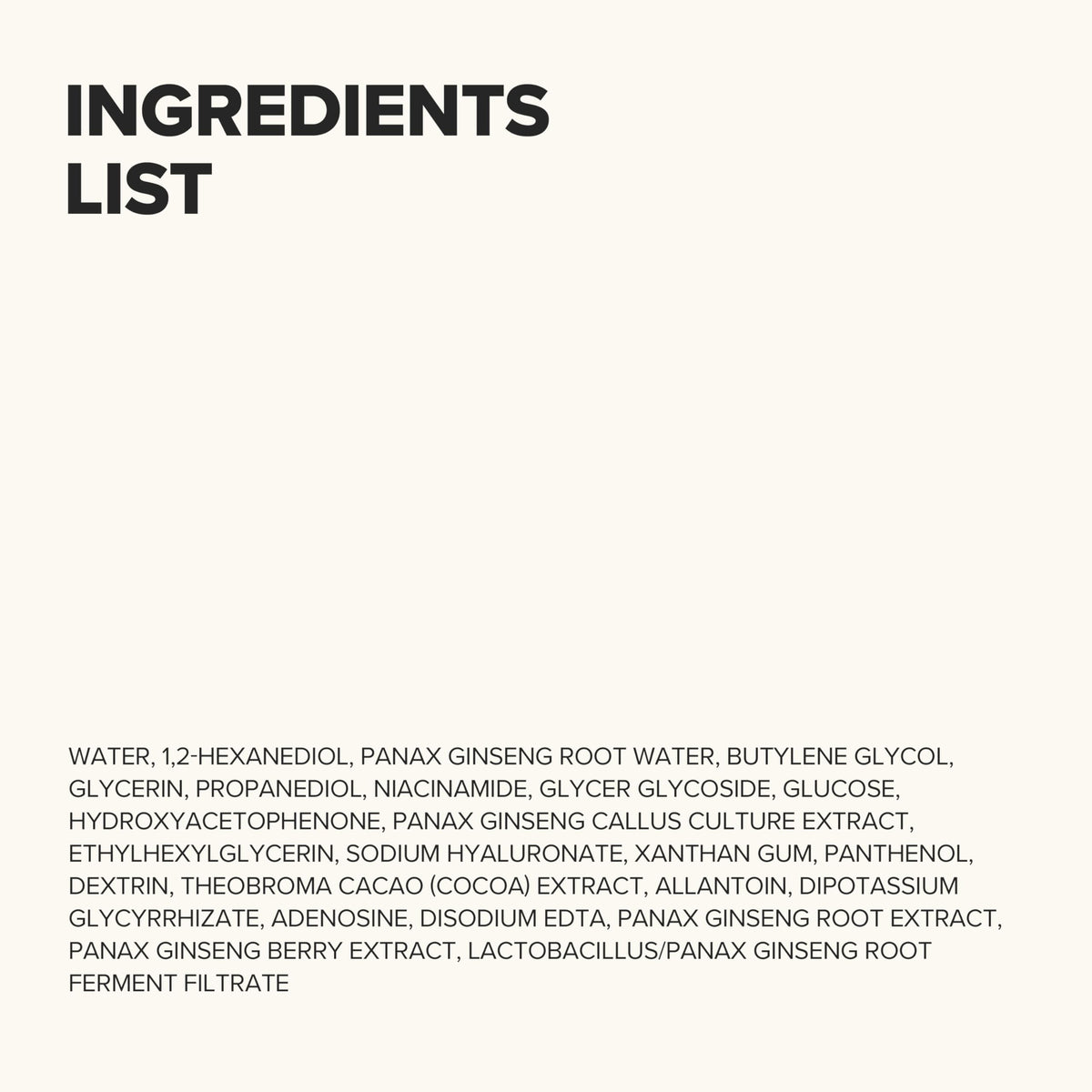 Beauty of Joseon Ginseng Essence Water Toner packaging details