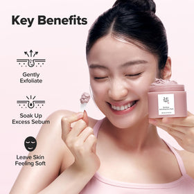 Beauty of Joseon Red Bean Pore Refreshing Mask application on skin