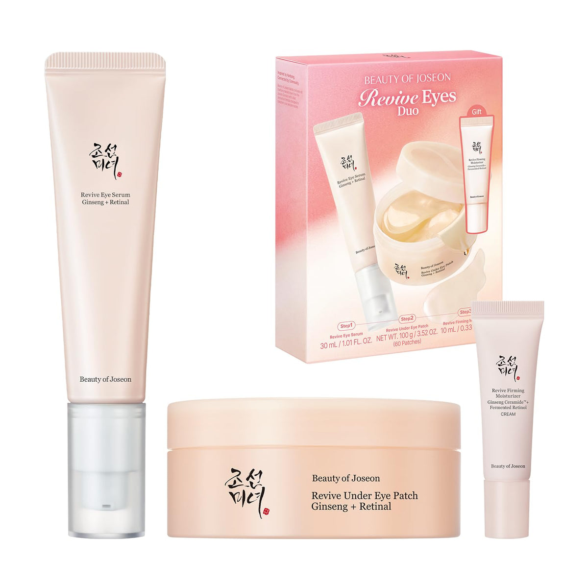 Beauty of Joseon Revive Eye Duo packaging front view