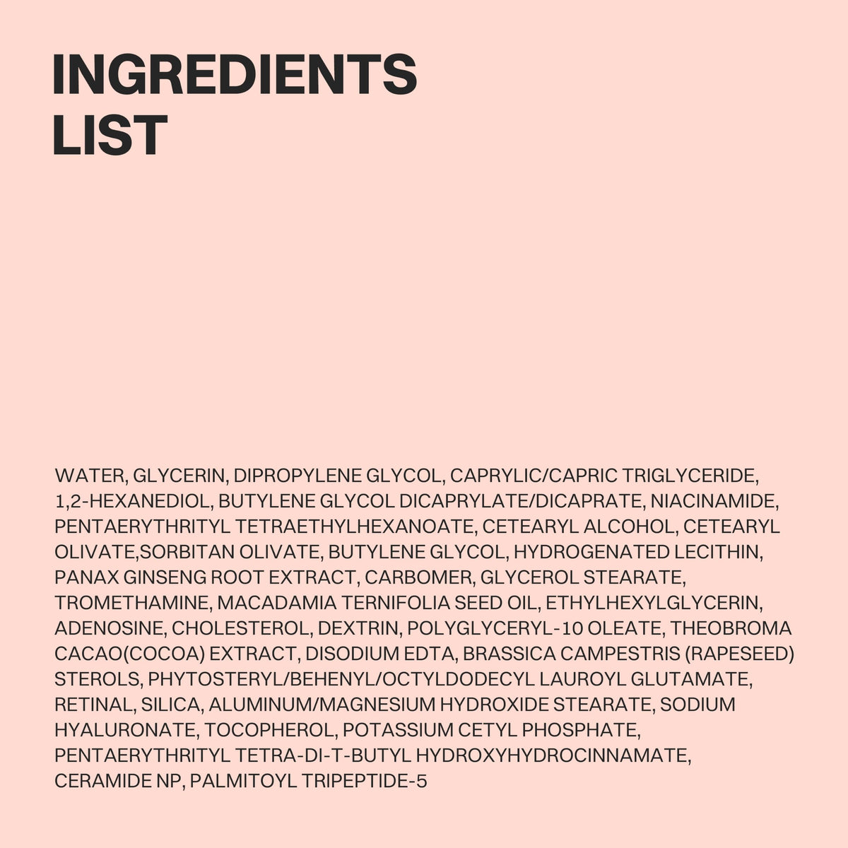 Beauty of Joseon Revive Eye Serum ingredients overview