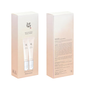 Beauty of Joseon Revive Eye Serum with a floral arrangement