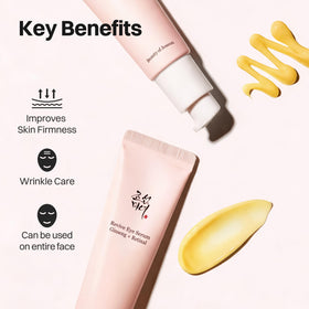 Beauty of Joseon Revive Eye Serum with ginseng background