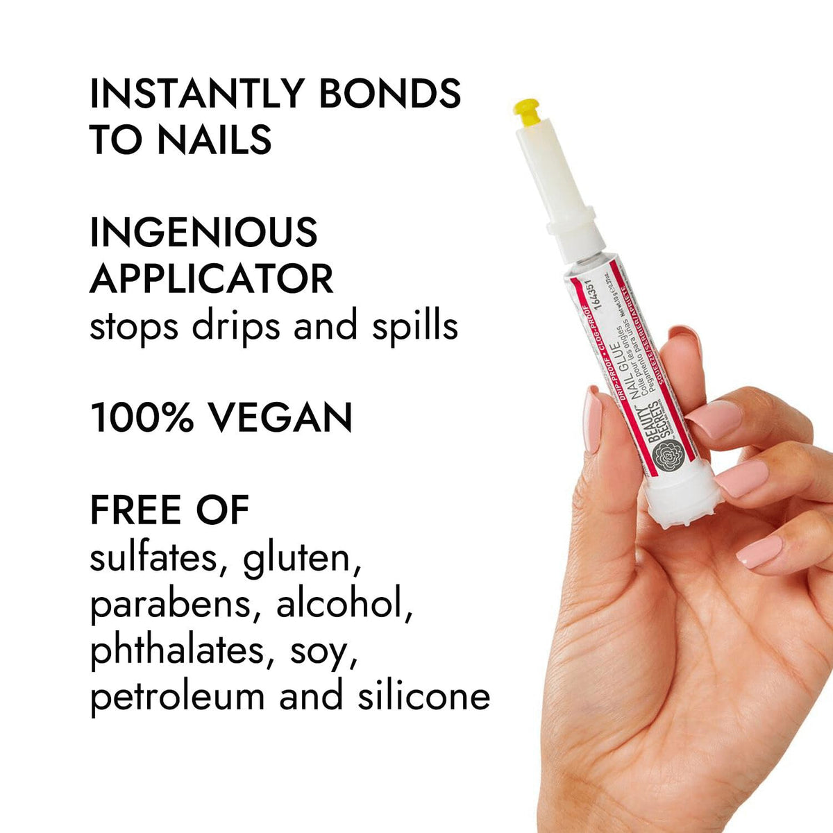 BEAUTY SECRETS Nail Glue packaging