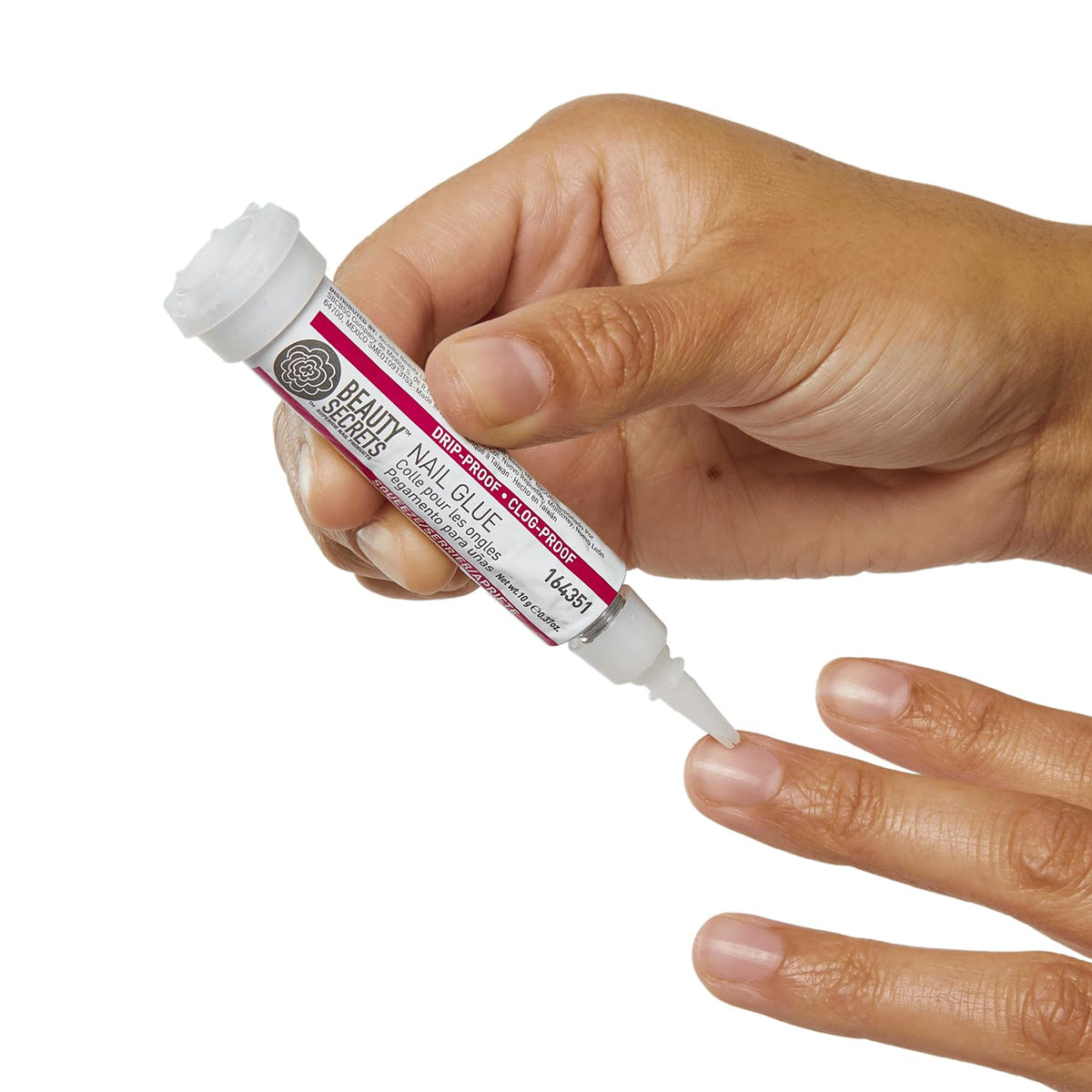 BEAUTY SECRETS Nail Glue side view