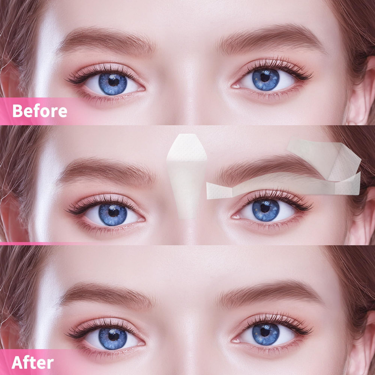 Beauty7 Facial Wax Strips packaging with product details