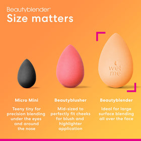 beautyblender Beam Makeup Sponge on a vanity
