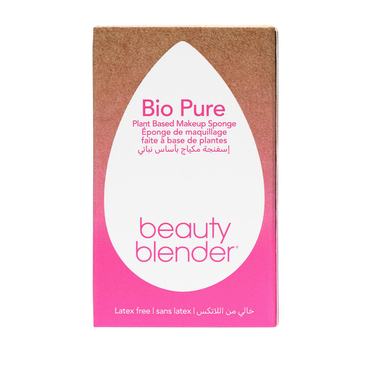beautyblender Bio Pure Makeup Sponge showing texture and size