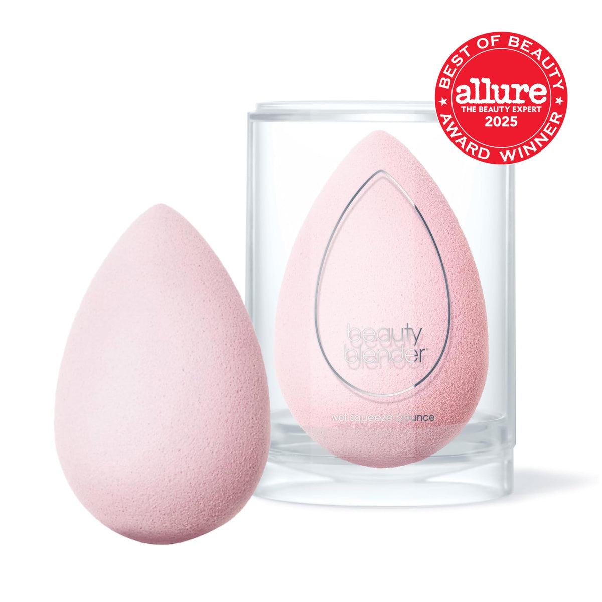 beautyblender Bubble Makeup Sponge side view showing texture