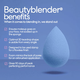 beautyblender Denim Makeup Sponge packaging
