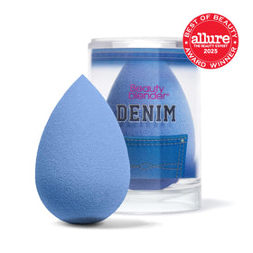 beautyblender Denim Makeup Sponge side view